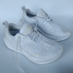 Nike ReactX Infinity Run 4 Running Shoe FN0881-100 Triple White Men's 11.5 Wide